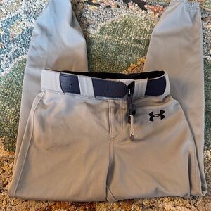 UNDER ARMOUR BOYS FULL LENGTH BASEBALL PANTS IN SZ YOUTH MED…GREAT CONDITION!